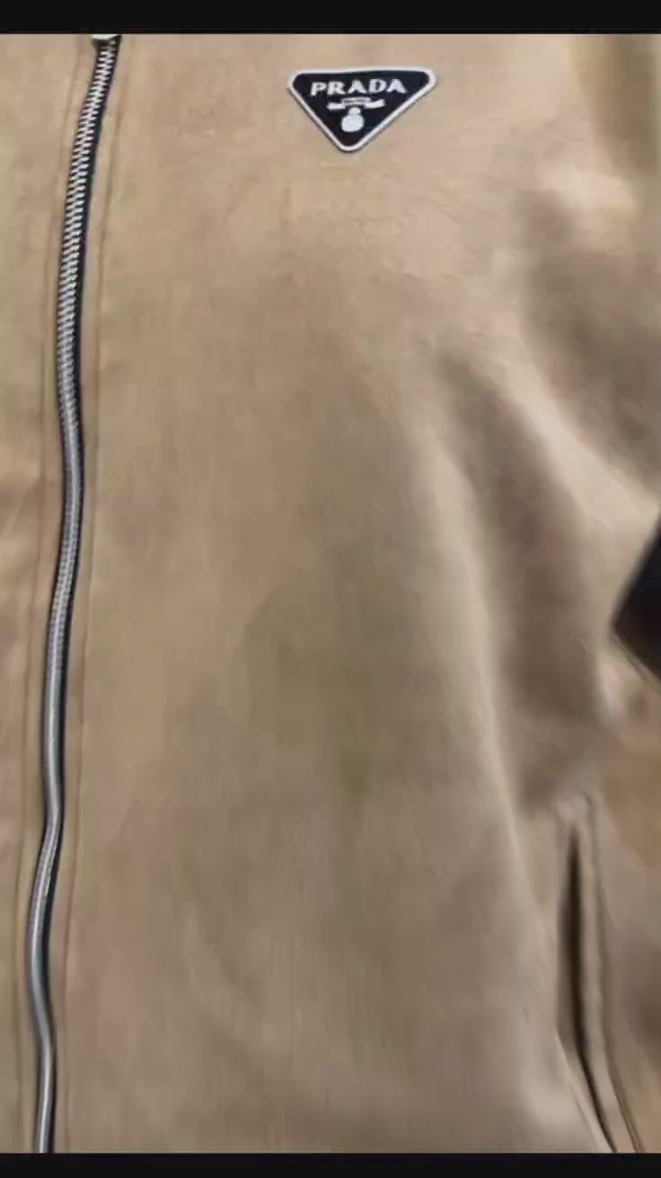 Premium Suede Scuba Imported Tracksuit Heavyweight Fabric with Brass Zippers