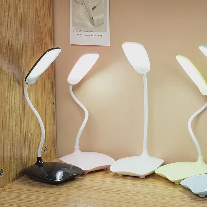 3 Levels Dimming LED Desk Lamp Smart Touch Control Flexible Eye Protection Study Light