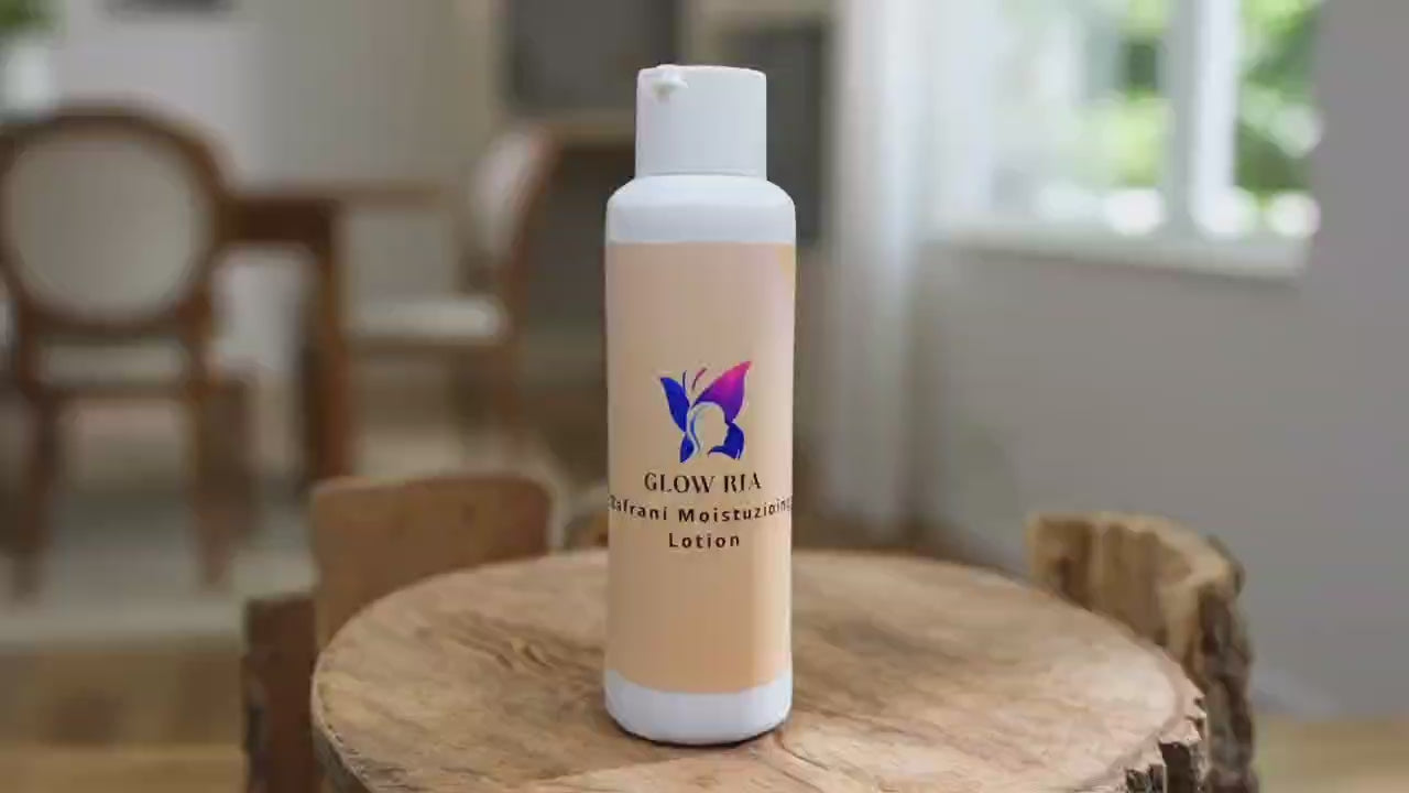 Glow Ria Zafrani Moisturizing Body Lotion - Deep Hydration and Natural Glow - 120ml