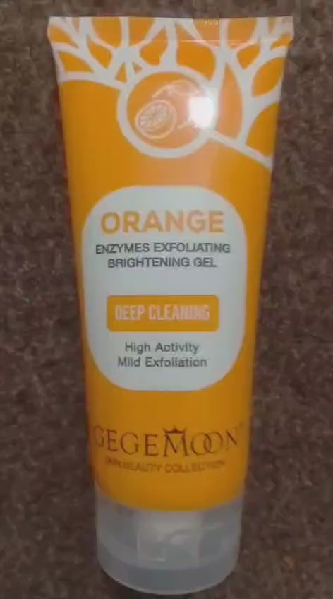 Orange Exfoliating Dead Skin Remover Gel - Smooth and Refreshing Skin Care - GegeMoon
