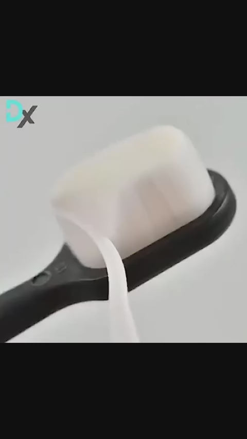 Ultra Fine Soft Toothbrush Nano Bristle Adult Tooth Brush Teeth Deep Cleaning Dental Oral Care Antibacterial Gum Health Hygiene Super Micro Toothbrushes For Sensitive Gums Fiber Thin Hair Whitening Superfine Thick Bristled Cleansing Handle Multicolour