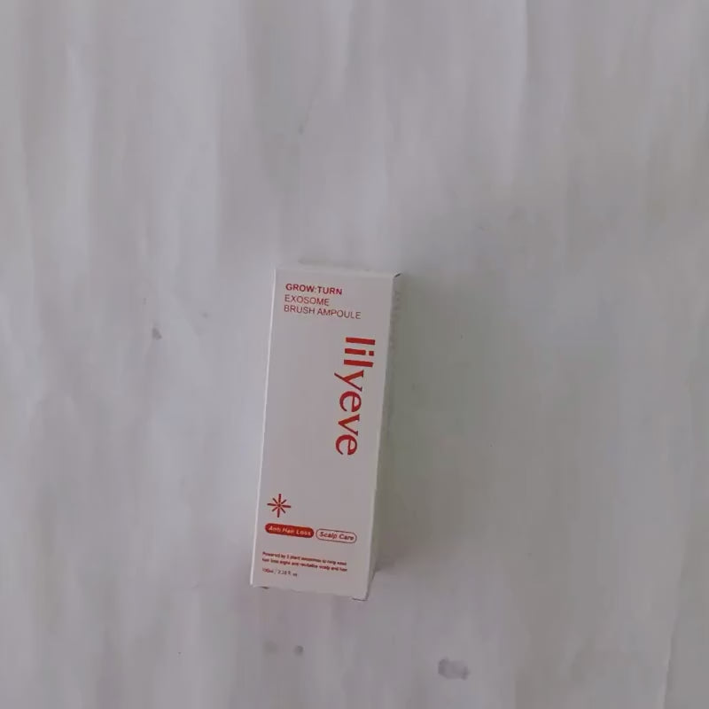 LILYEVE Grow Turn Exosome Ampoule Hair Growth Ampoule with Nano Exosomes Caffeine Biotin Scalp Care Hair Strengthening Treatment