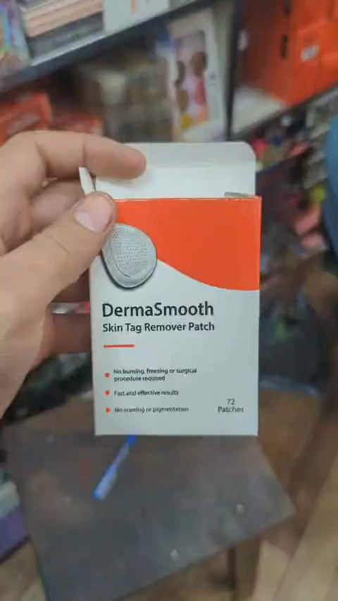 DermaSmooth Skin Tag Remover Patch - Fast Safe and Painless Skin Tag and Mole Removal Solution