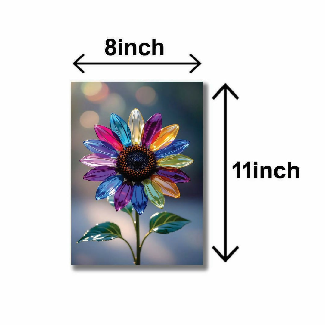 Set of 9 Premium Wall Art Photo Tiles Modern Home Decor Sets 8x11