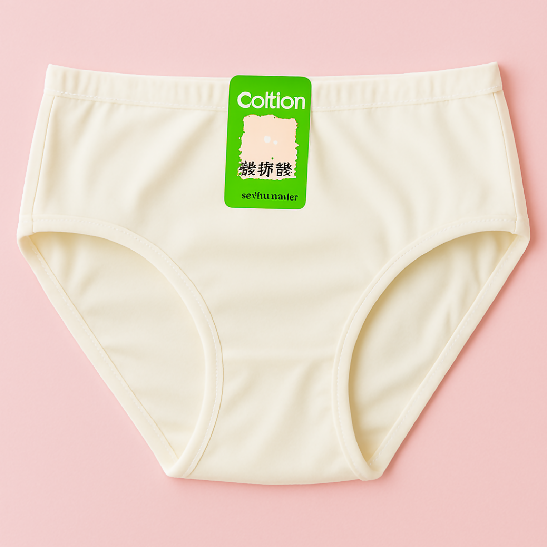 Pack of 2 Jersey Plain Panties for Women - Soft Comfortable Lightweight Everyday Underwear - Available in Sizes S M L Beige - Large