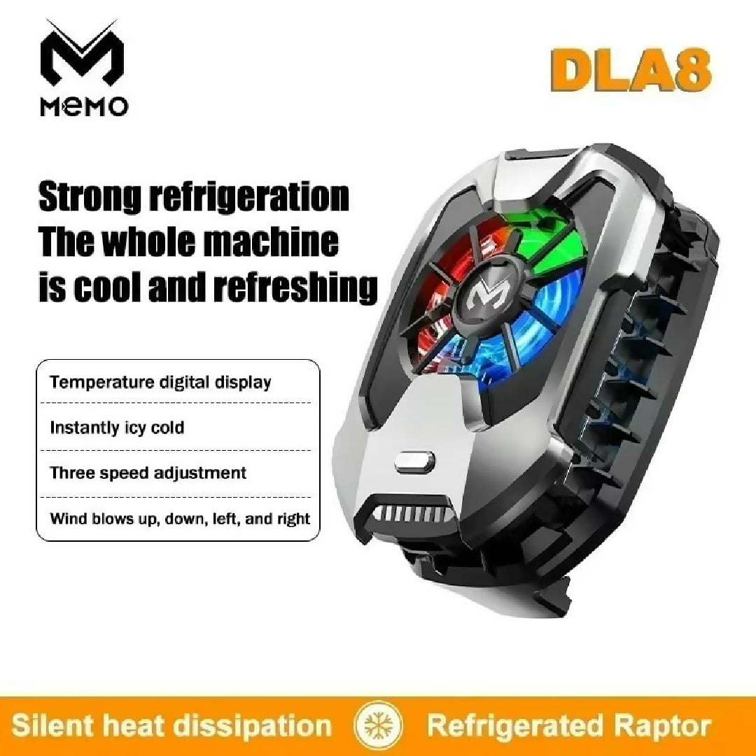 Cooling fan DLA8 Cooling fan for gaming DLA8 best mobile cooler mobile phone radiator compatible with android and IOS