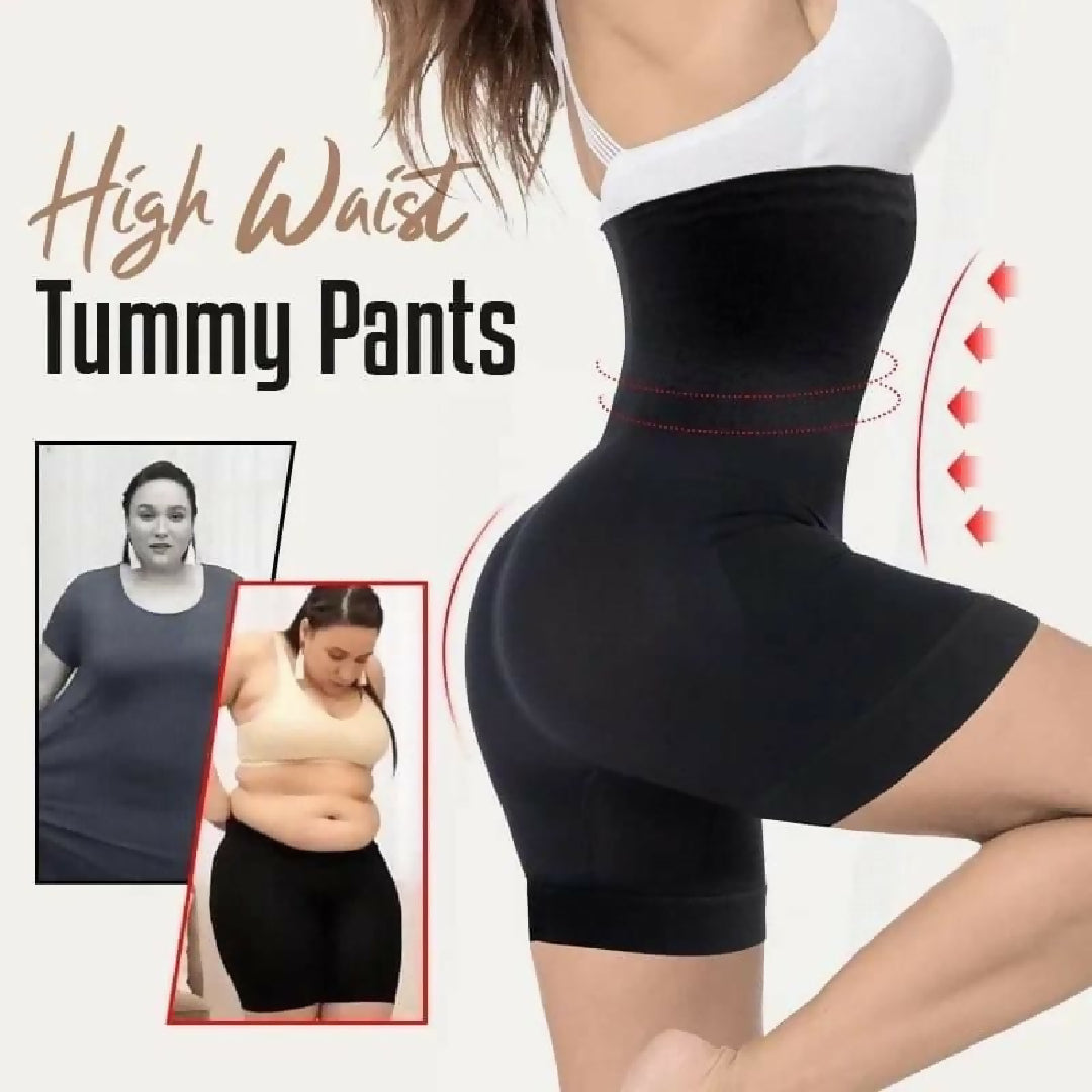 Tummy and Hip Lift Pants Purasar Tummy Pants Purasar Shapewear Wistfulwinds Tummy Control Purasar High Waist Tummy Pants black