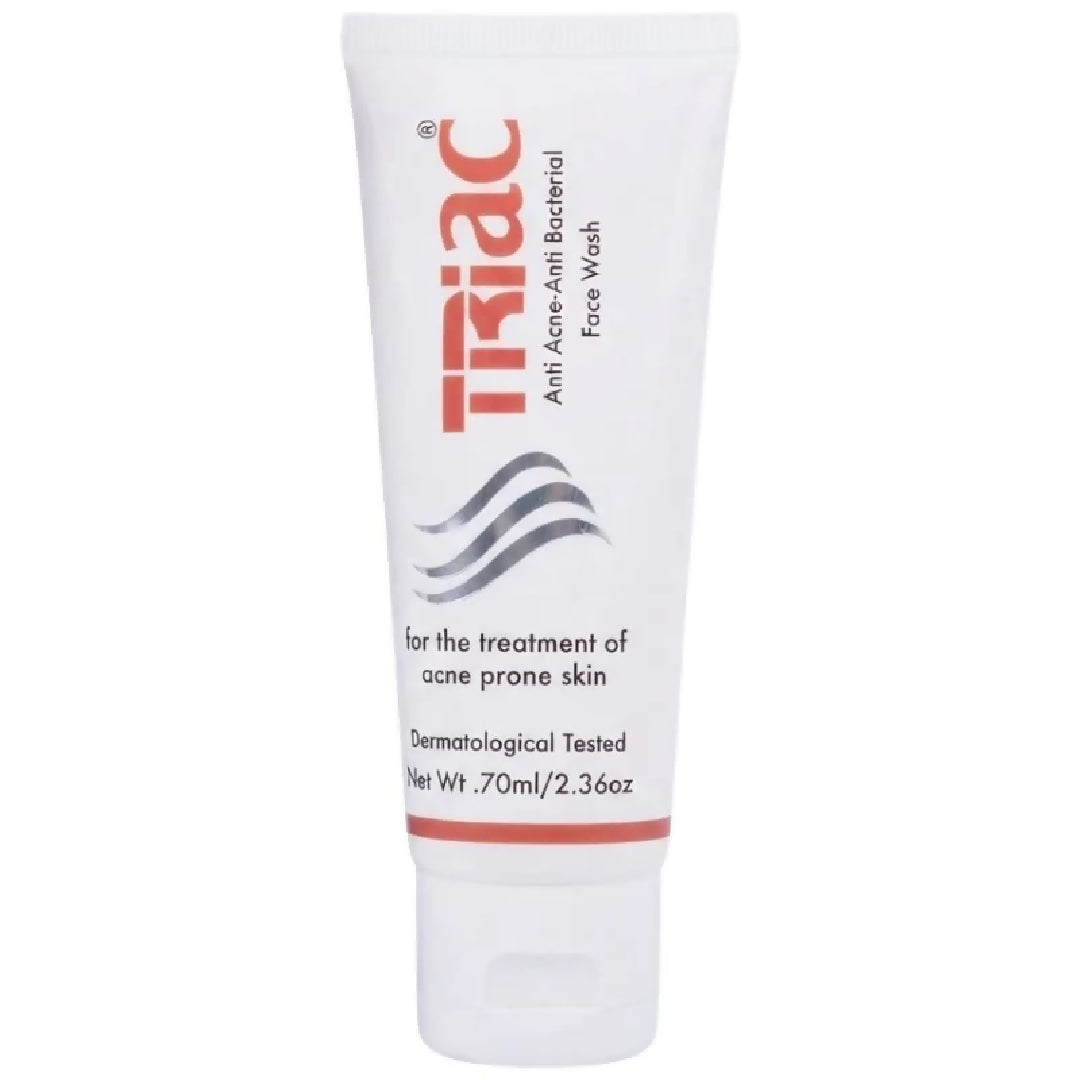 Triac Advanced Anti Acne Face Wash Deep Cleansing Facial Wash for Acne Prone Skin 70ml