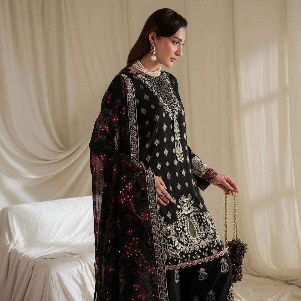 Omara Festive Collection Black