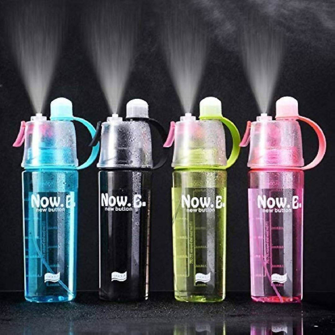 HydraMist Pro Spray Water Bottle - GlowSpritz Ultra-Fine Mist for Skincare Cleaning or Gardening - 500ml Random Color
