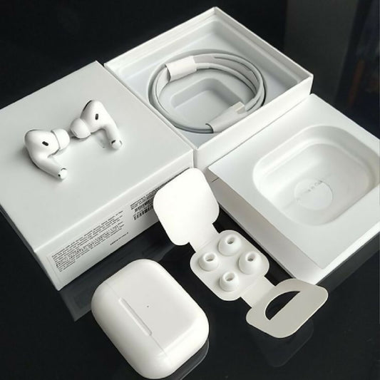 Apple AirPods Pro 2nd generation with Charging Case USB C Long battery life for both the earbuds and the case providing hours of immersive listening and talk time