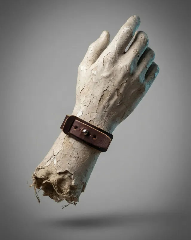 Blaire - Burgundy Veg Tan Leather Bracelet (Unisex)