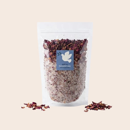 Premium Botanical Soak – Lavender & Rose Petal Mineral Bath Salts