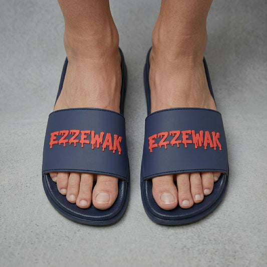 Mens Air Cushion Comfort Slides Trendy Soft Sole Summer Slippers