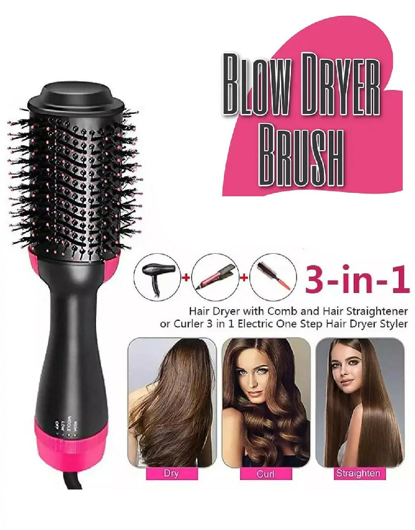 3-in-1-Hair-Dryer-Brush-One-Step-Volumizer-Styler-Dry-Straighten-Curl-Professional-Hot-Air-Brush