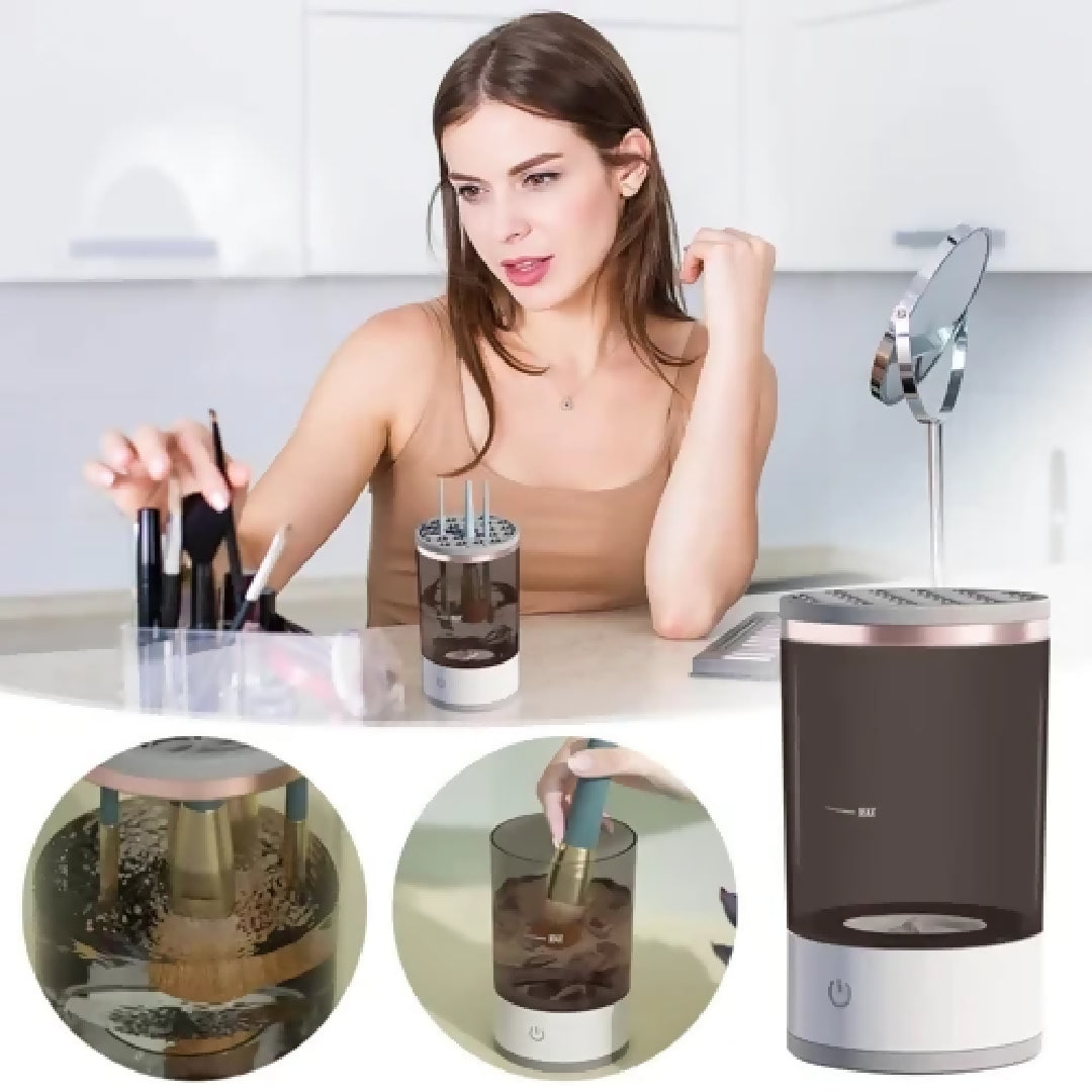 Portable Electric Makeup Brush Cleaner Machine USB Make up Brush Cleaner Machine