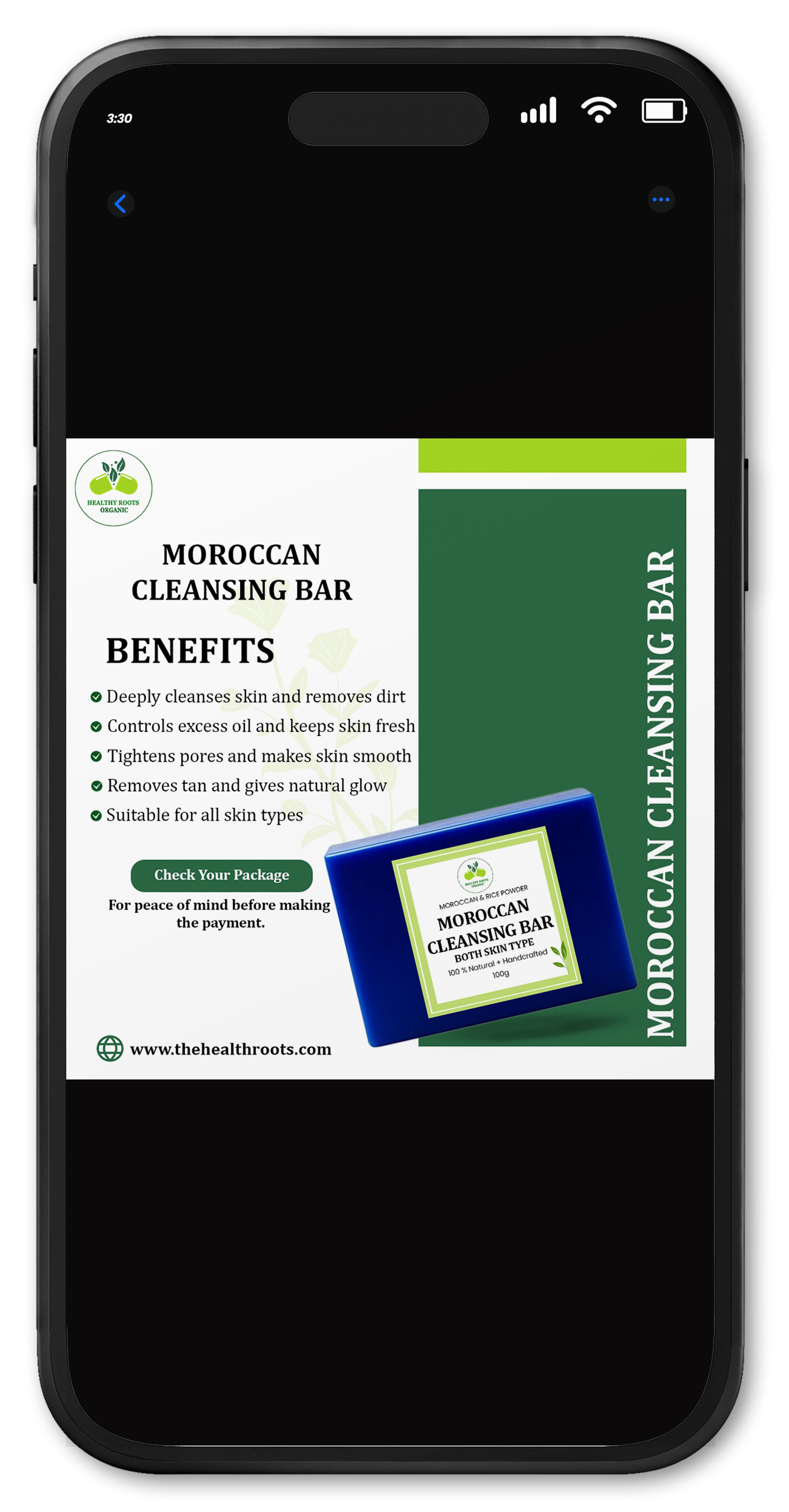 Morocan Cleanser Bar