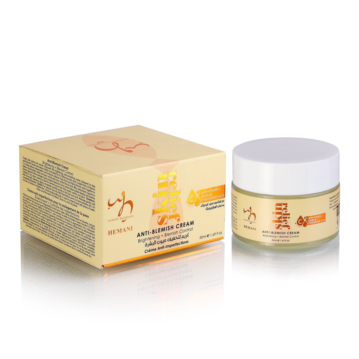 Skin Relief Anti Blemish Cream Brightening + Blemish Control 50ml