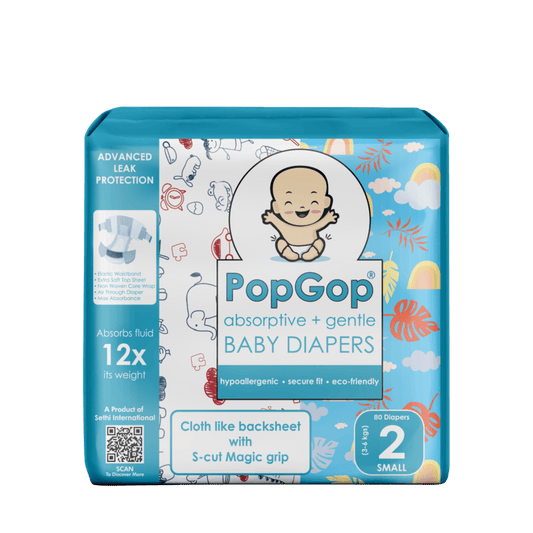 Popgop® Jumbo Packing (Size 2) Small - 80 pcs