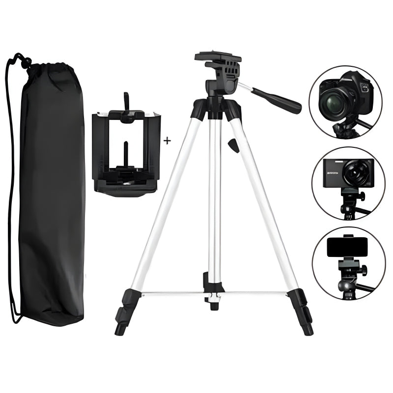 330A Multi-Functional Professional Lightweight Portable Tripod Stand For Mobile Phones And Cameras
