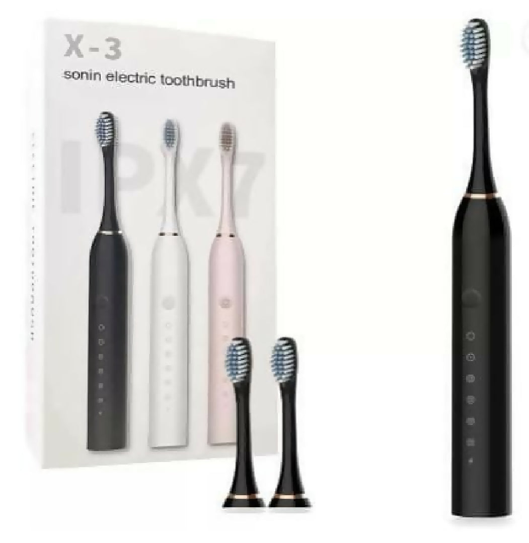 Ultrasonic Sonic Electric Toothbrush USB Charging Rechargeable Total Washable Electronic Whitening Teeth Brush for Oral Care