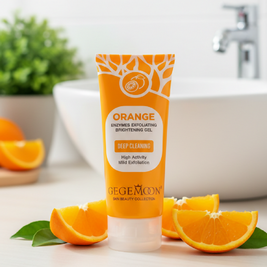 Orange Exfoliating Dead Skin Remover Gel - Smooth and Refreshing Skin Care - GegeMoon
