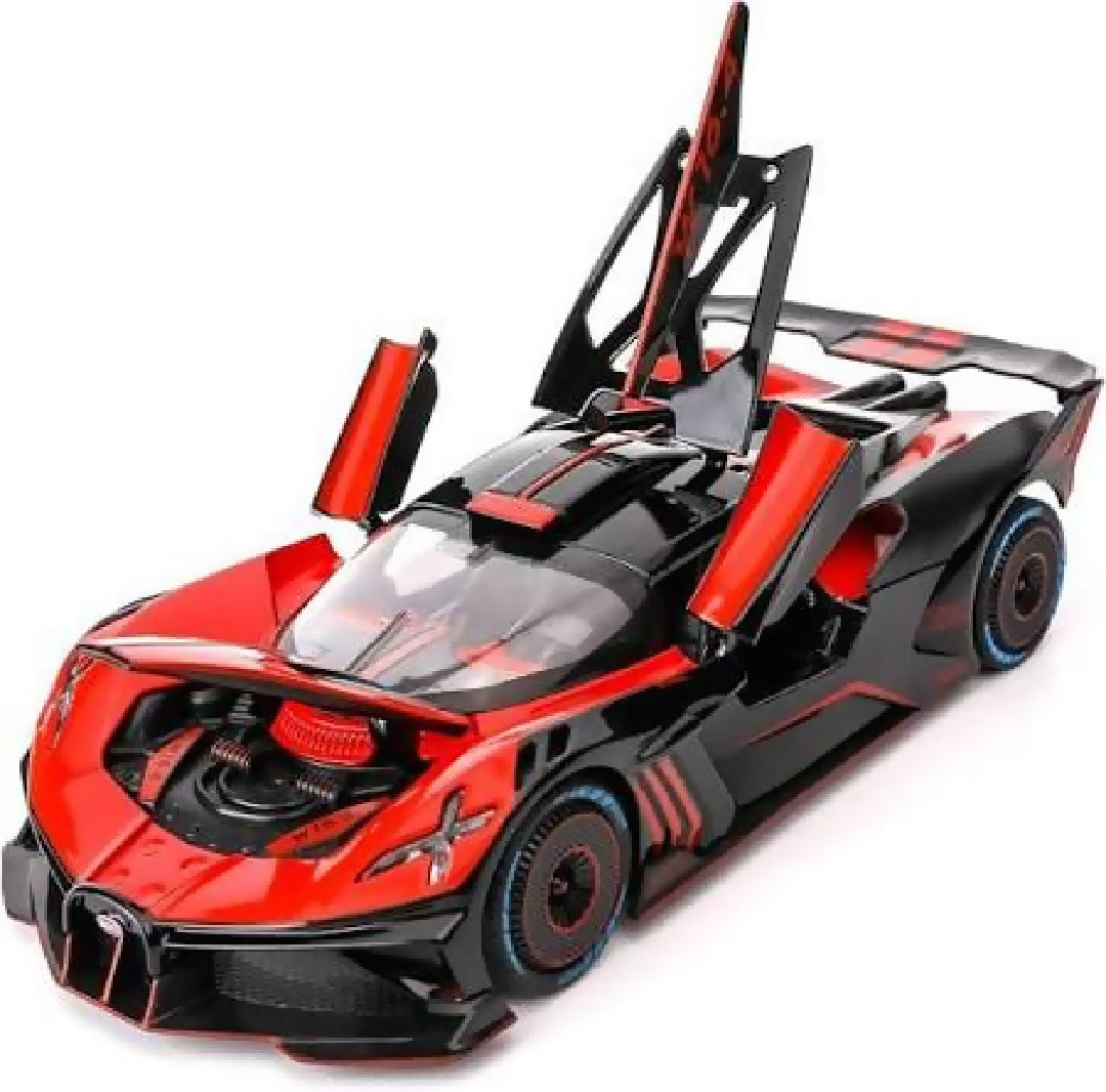 BUGATTI BOLIDE ALLOY DIECAST MODEL detailing and interior