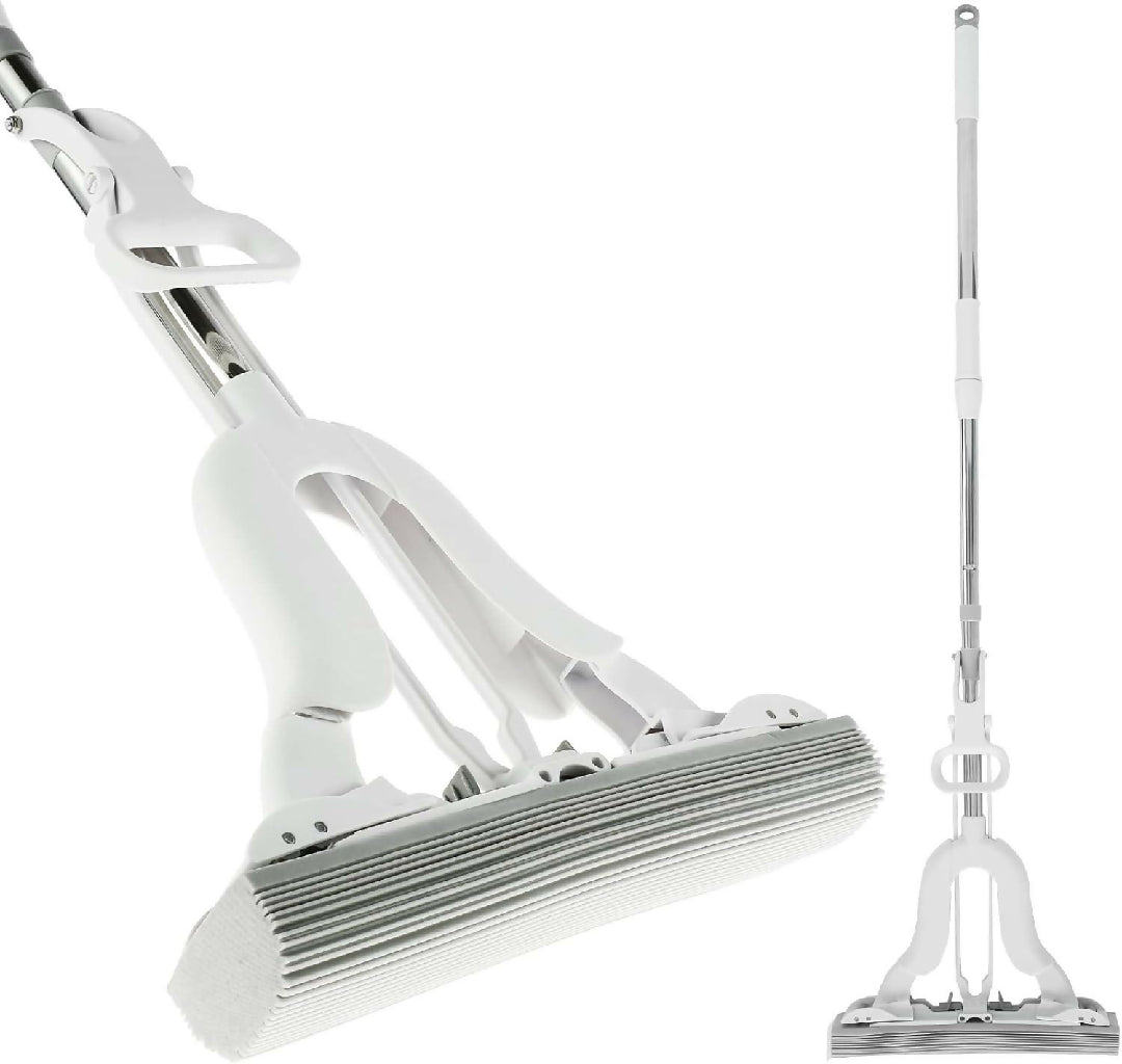 Adjustable Squeeze Water Floor Cleaning Magic Sponge Mop In Stock