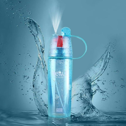 HydraMist Pro Spray Water Bottle - GlowSpritz Ultra-Fine Mist for Skincare Cleaning or Gardening - 500ml Random Color