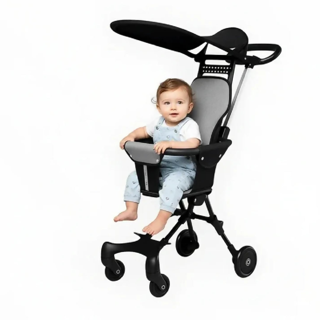 Luxury Baby Tricycle Stroller with Sunshade 3 in 1