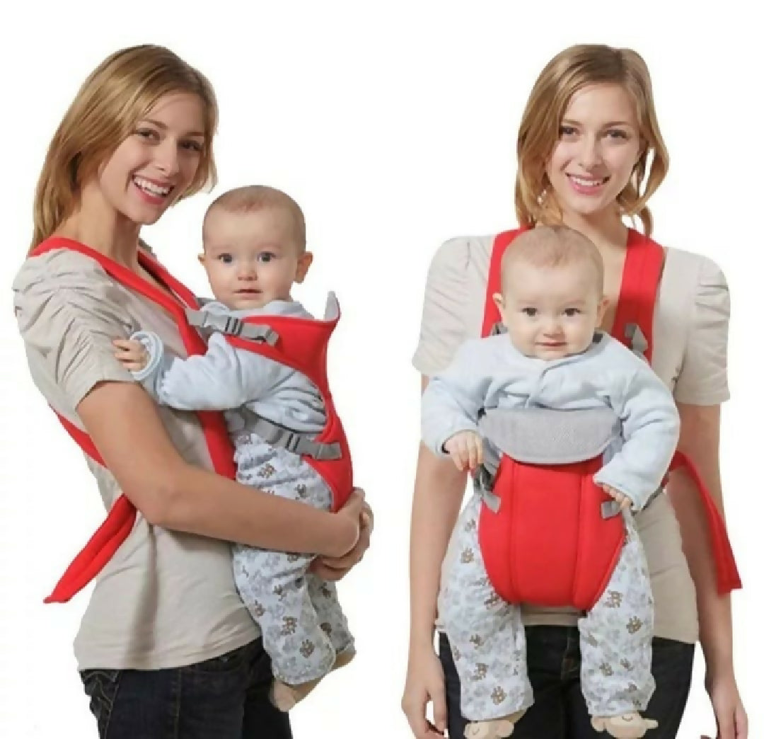 Adjustable Baby Carrier Safety Belt Backpack Strong Material Infant and Toddler Carrier Comfortable Baby Carrying Sling for Newborns Random Color