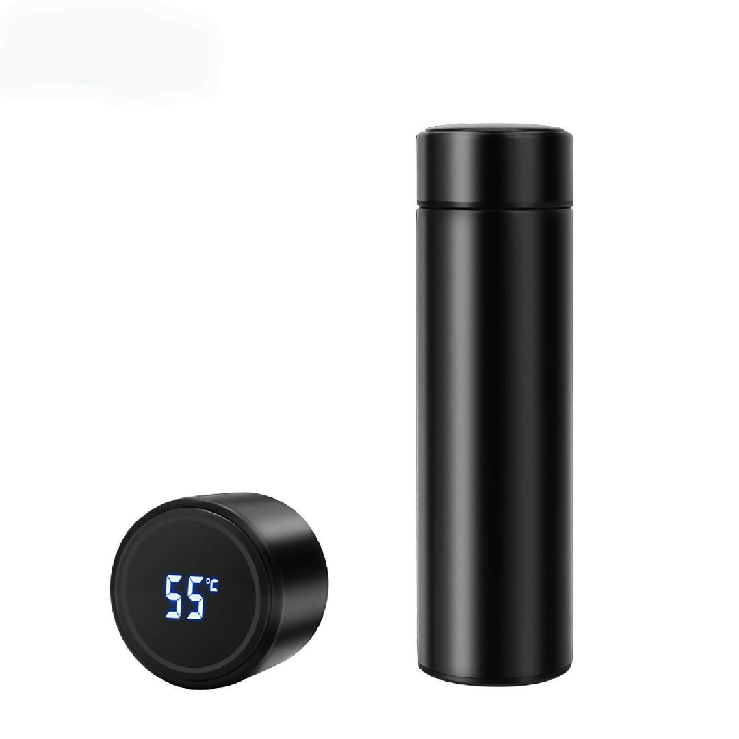 Smart Thermos Water Bottle LED Digital Temperature Water Bottle Display Stainless Steel Coffee Thermal Vaccum Mug Intelligent Insulation Cups Vacuum Flask Temperature Bottles