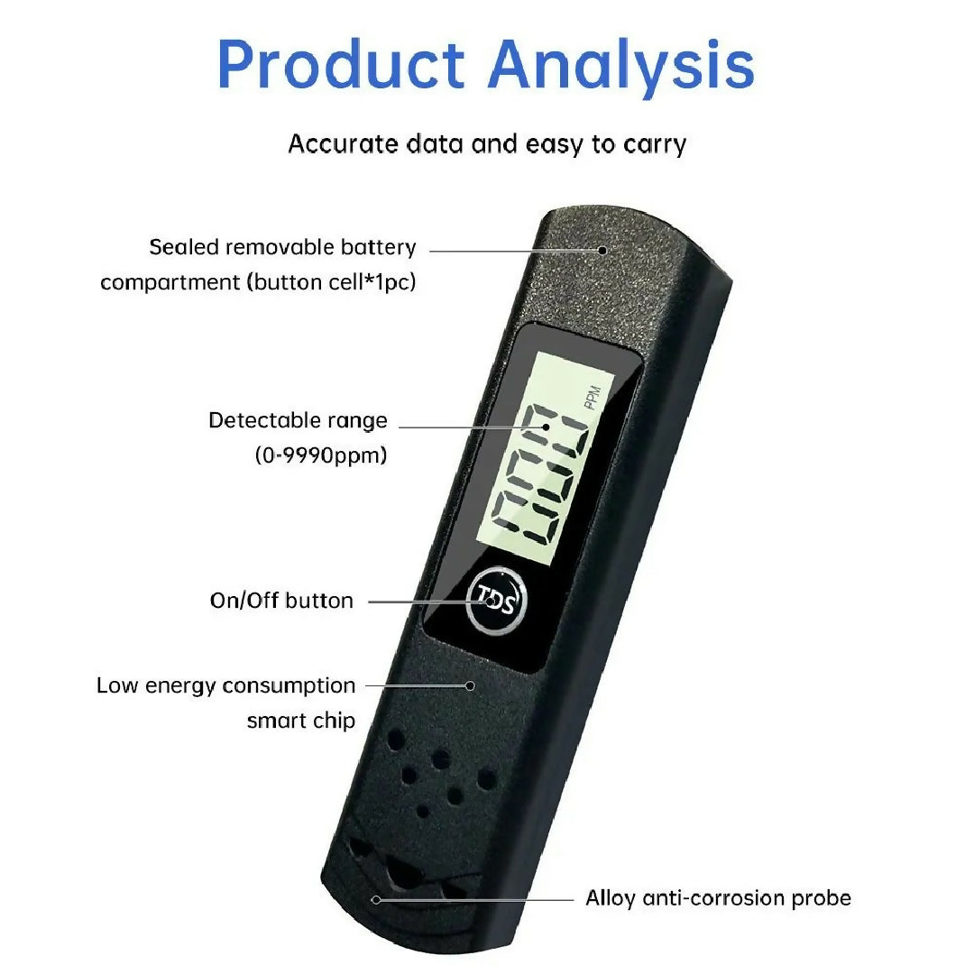 Portable Pen Digital TDS-H8 Meter Filter Measuring Water High Quality Purity Tester