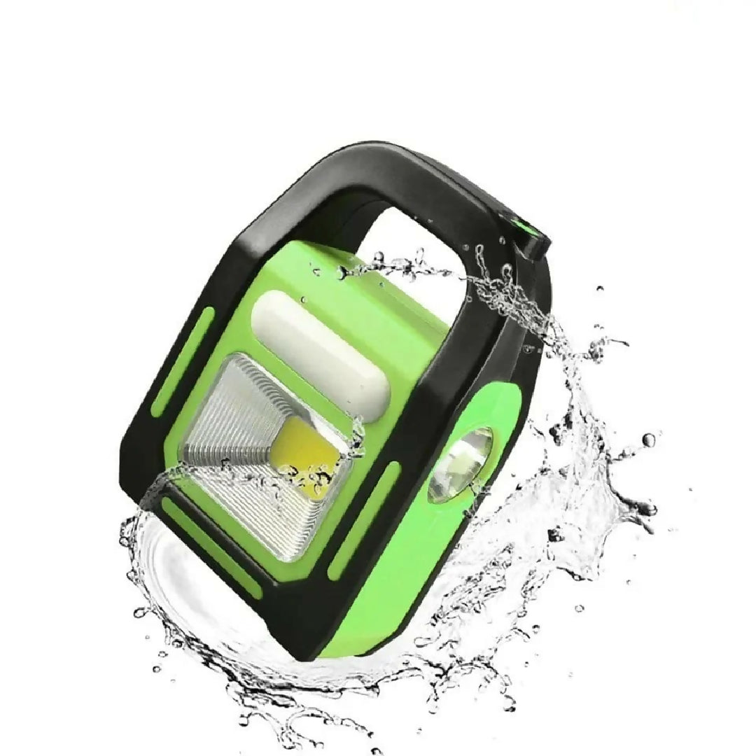 Hurry Bolt Emergency Rechargeable LED Light With Solar Panel USB Charging Built In Battery Trend Product