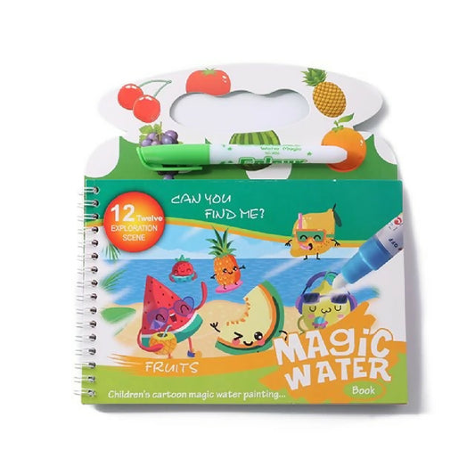 Water Paint Book Reusable Drawing New Magic Book