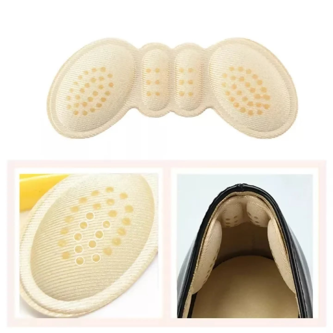 A Pair -2pcs- Of Soft Orthopedic Insoles Insole Anti-slip Shoe Grip Anti Skid Shoe Cushion Shoes Sole Protector for High Heel Shoe Leather Shoes Protector Relieve Pain