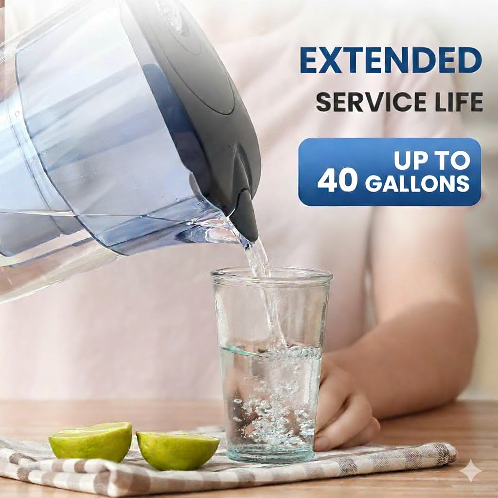 Water Pitcher Filter   Water Purifier Jug for Home and Office