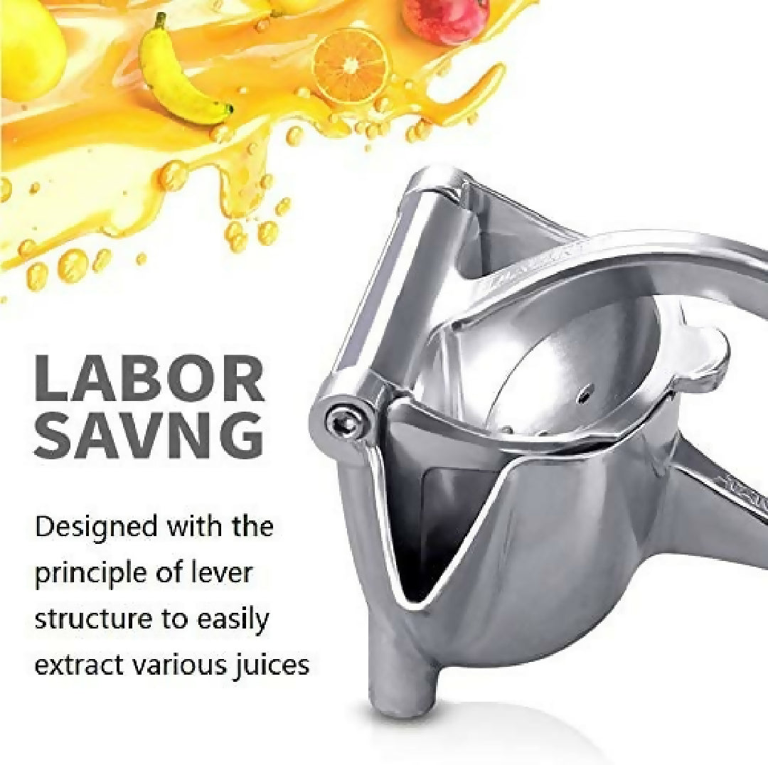 Fruit Press Lemon Juice Squeezer Manual Juicer Heavy Duty Aluminum Metal (250 Gram)