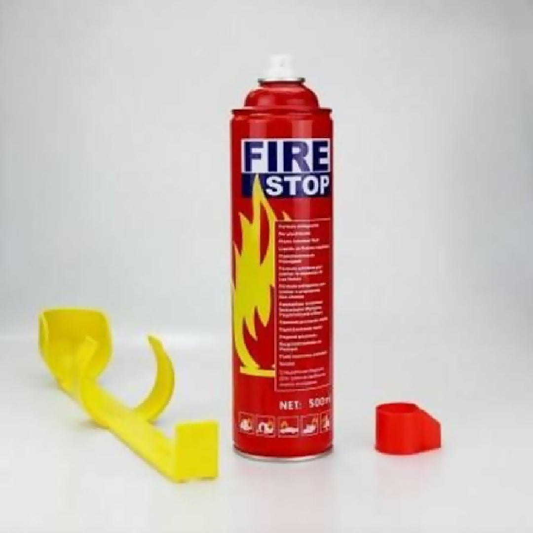 Fire Stop Spray 500 ml Portable firee Extinguisher Can Stop firee Safety Foam Non Toxic Environmentally Safe Ozone Friendly Formula Easy To Operate And Enjoys High firee Fighting Efficiency And Long Term Storage