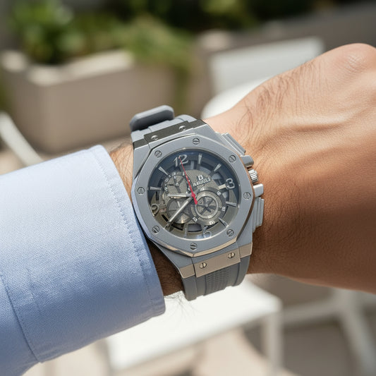Rivoli Luxury Men Watch with Premium Magnetic Strap and Water Resistant Dial