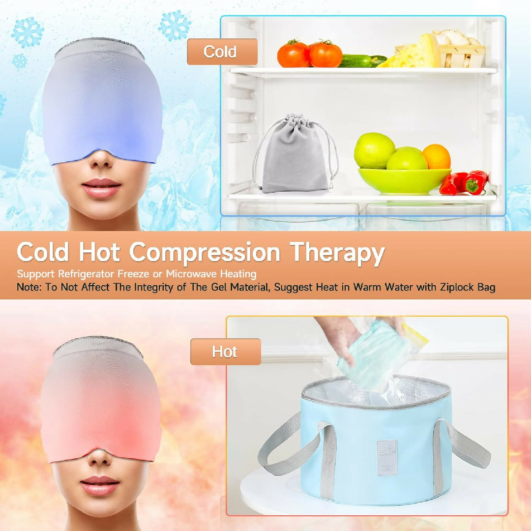 Migraine Relief Ice Cap Instant Headache Cooling Therapy