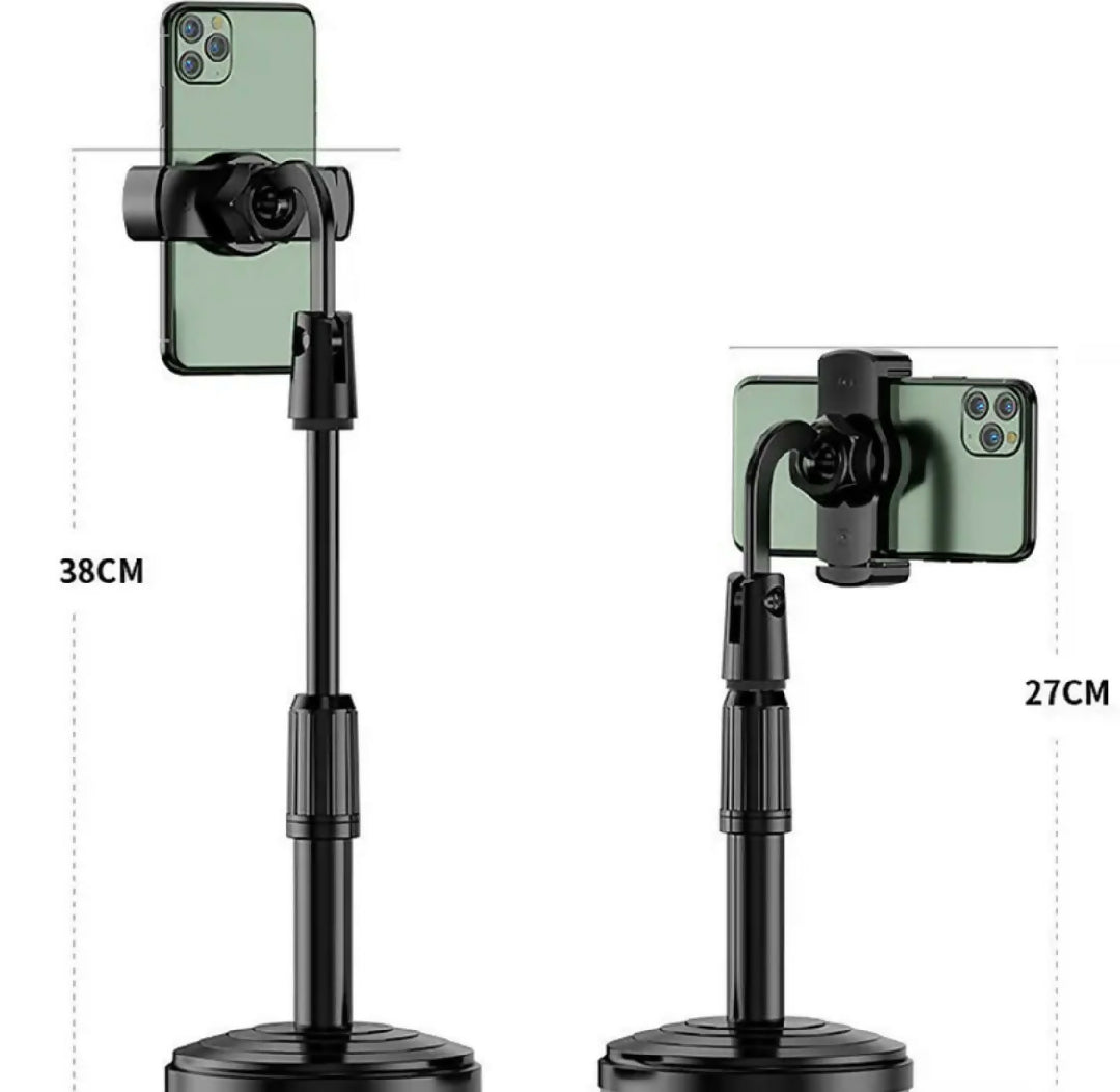 Multifunction Mobile Tripod Stand Mini Tripod Stand Mobile Holder Adjustable Height Angle Phone Holder