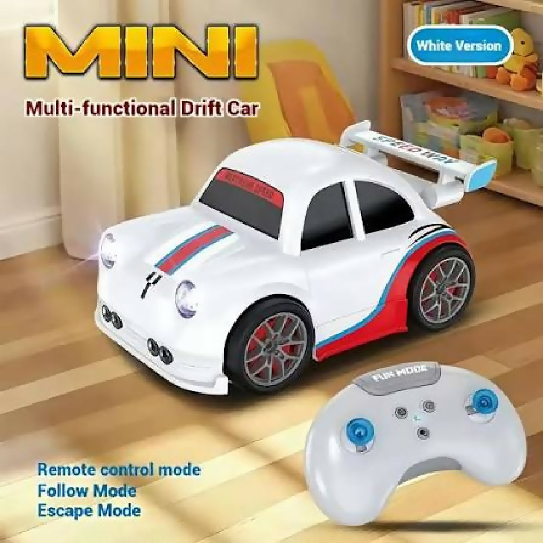 Induction Remote Control Car 3 Modes Follow Escape Drift Sound Light