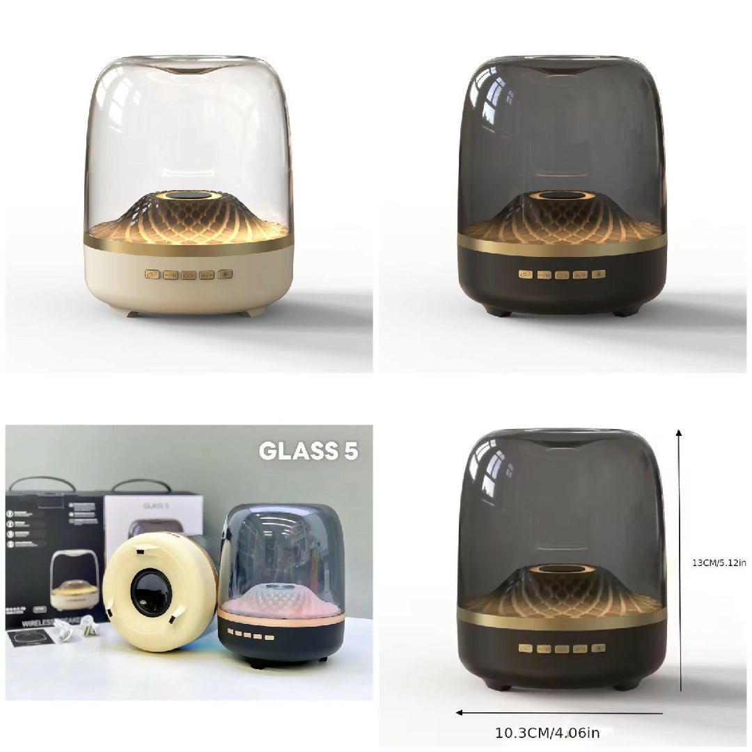 GLASS 5 Mini Wireless BlueTooth Speaker