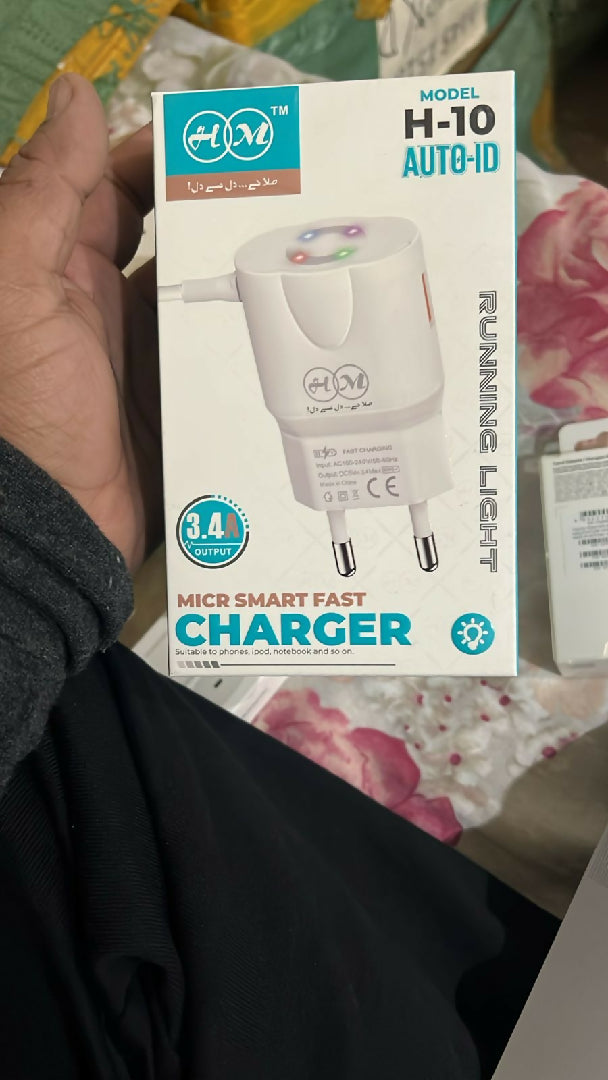HM H10 Auto Fast Charger Micro