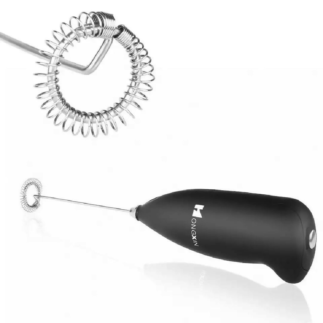 Electric Egg Beater Milk Drink Coffee Whisk Mixer Foamer - Mini Handle Stirrer