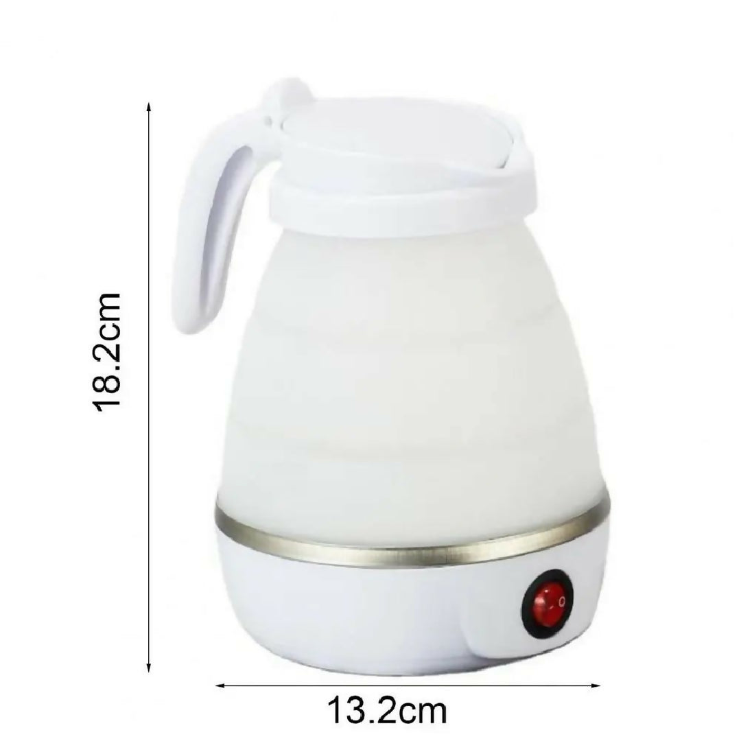 Foldable Kettle Coffee Pot Tea Kettle 1L Electric Space Saving ABS Camping Home Travel Outdoor Heating Hot Water Cup