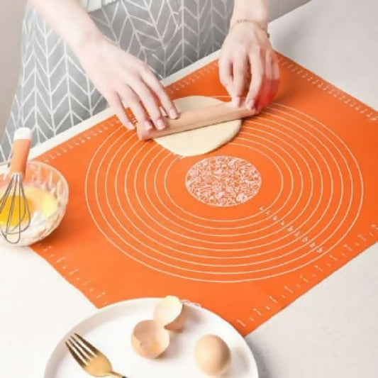 Silicon Mat For Roti Mat For Kitchen Mats For Platform Baking Essentials Baking Tools Silicone Mat Silicon Sheet Chapathi Matt Baking Mat Silicon Kitchen Mat Dough Mat Fondant Mat Chapati Mat