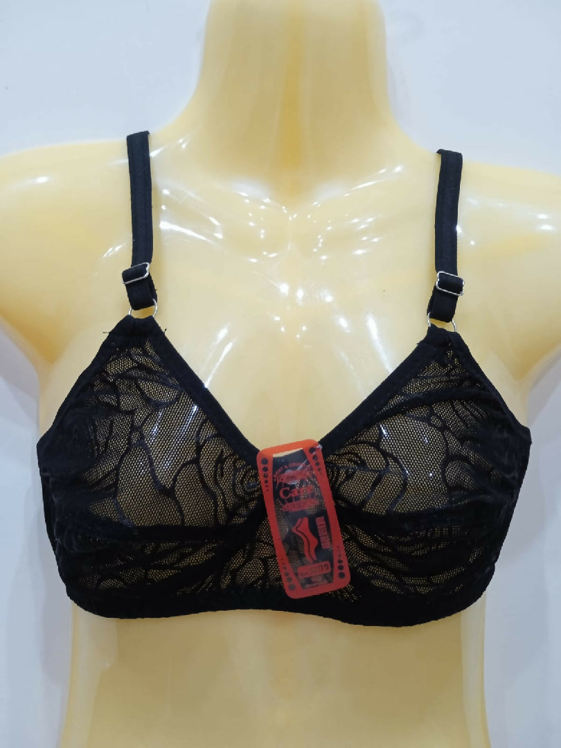 Premium Net Lace Bra comfortable for summer Lightweight breathable Net Fabric