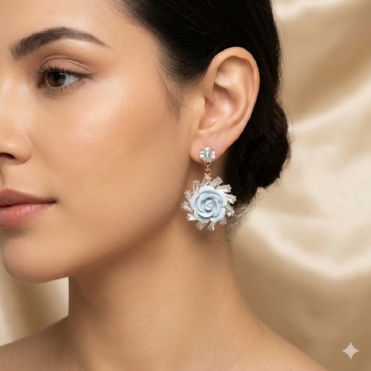 Rose Earrings
